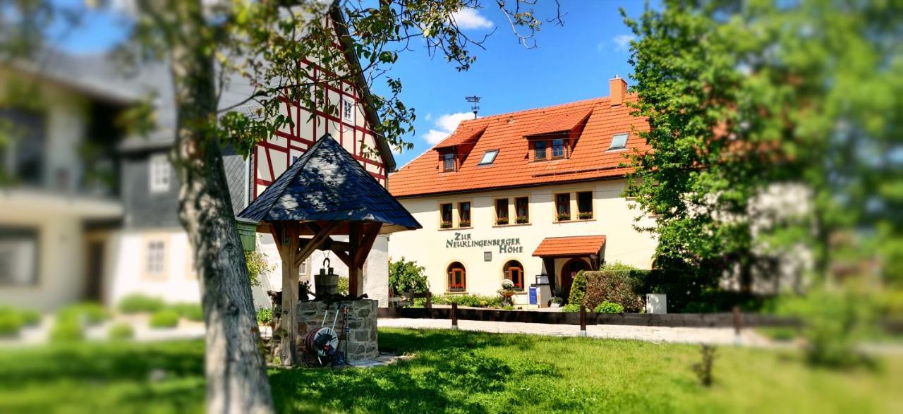 Hotel Neue Hoehe Klingenberg Exterior photo