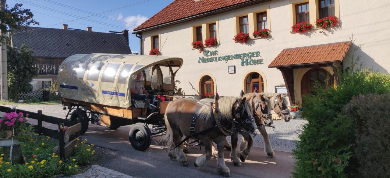 Hotel Neue Hoehe Klingenberg Exterior photo